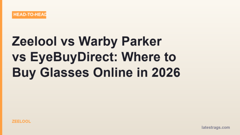 Zeelool vs Warby Parker vs EyeBuyDirect: Where Should Americans Buy Glasses Online in 2026?