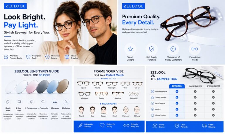 Zeelool’s 6 Lens Types Explained: Which One Should You Actually Order?