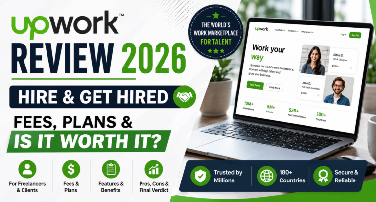 Upwork Review 2026: Hire & Get Hired — Fees, Plans & Is It Worth It?